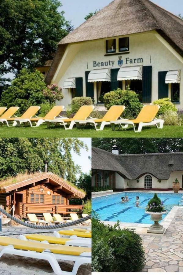 Charmant Chalet Op Een Bospark Op De Veluwe Villa พุทเทิน ภายนอก รูปภาพ